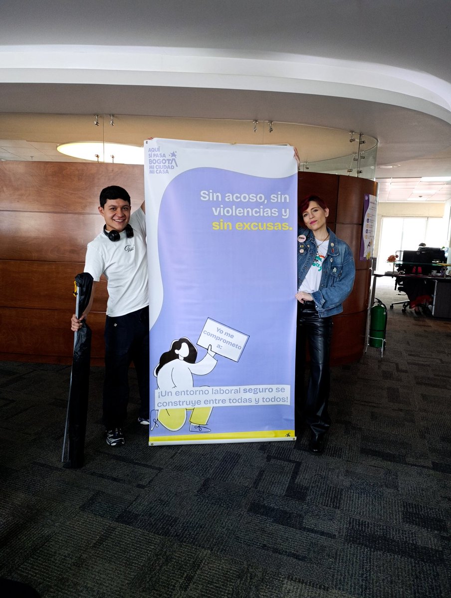 Ayer <a href="/GobiernoBTA/">Secretaría de Gobierno</a> lanzó la estrategia #SinAcosoSinViolenciasSinExcusas para enfrentar las violencias en el entorno laboral. Importa, Y MUCHO, empezar por casa para dejar de normalizar lo que nunca debió ser normalizado.