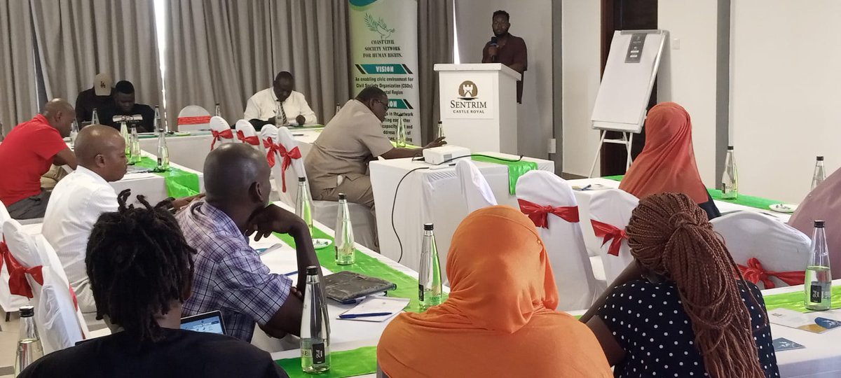 CoastRights's tweet photo. We held a meeting with key stakeholders—including the County Commissioner, KNCHR, chiefs, workers’ unions, PWD representatives, and community members—under the Ajenda Yetu iniatitive. We focused on election preparedness, using the 27th by-elections to help shape the  conversation https://t.co/wmy9GwZAPl