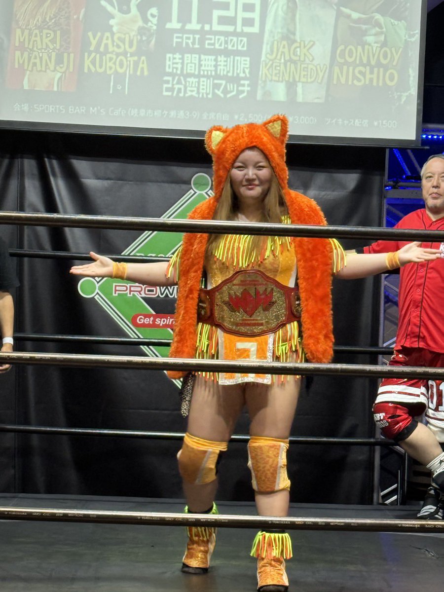 m_a_r_i_0130's tweet image. #フライデーナイトマッチ ありがとうございました。
過酷なルールでしたね…

…え？3対1じゃないですよね。
無事生きてます！w