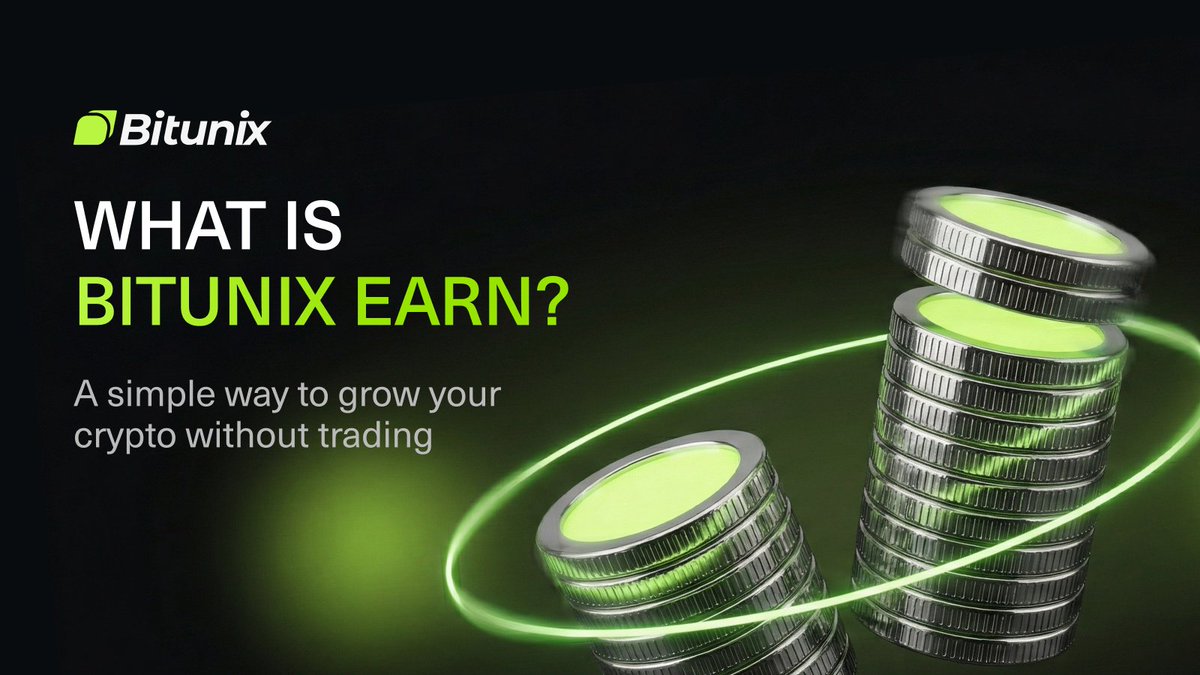 BitunixOfficial's tweet image. Your crypto does not have to sit idle.

There is a way to grow it quietly in the background, without trading, without stress.

Meet #Bitunix Earn 👇