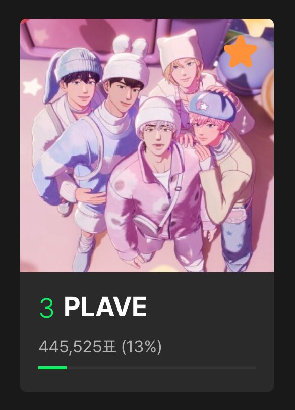 Plave_Stream's tweet photo. MMA TOP10 투표 3위로 상승했습니다! 🎉

플리들 할수있쟈냐~ 
💙💜💗❤️🖤

#PLAVE #플레이브 https://t.co/uwRRIQAByI