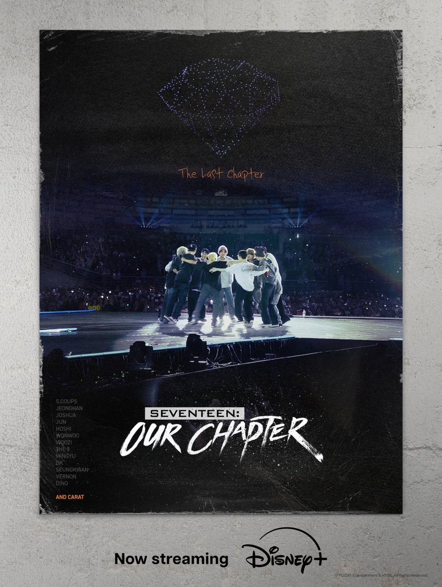 disneyplusph's tweet photo. 10 years later, still 13 as one. 

The story comes full circle in the final episode of #SeventeenOurChapter — relive your favorite moments, now available on #DisneyPlusPH 💎#SEVENTEEN #SVT #CARAT #세븐틴 https://t.co/QZaUc9olPI