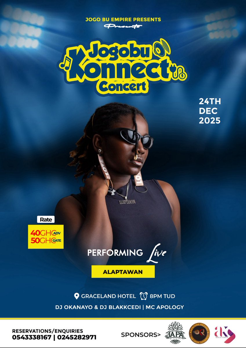 🔥 WILD CARD ALERT! 🔥
Konnect Concert just got even hotter! 🔥🎤
Introducing Alapta Wan The Dancehall Queen Herself! 👑💥
She’s bringing pure energy, raw talent, and unstoppable vibes to the stage!
If you know Alaptawan, then you already know the fire she carries.