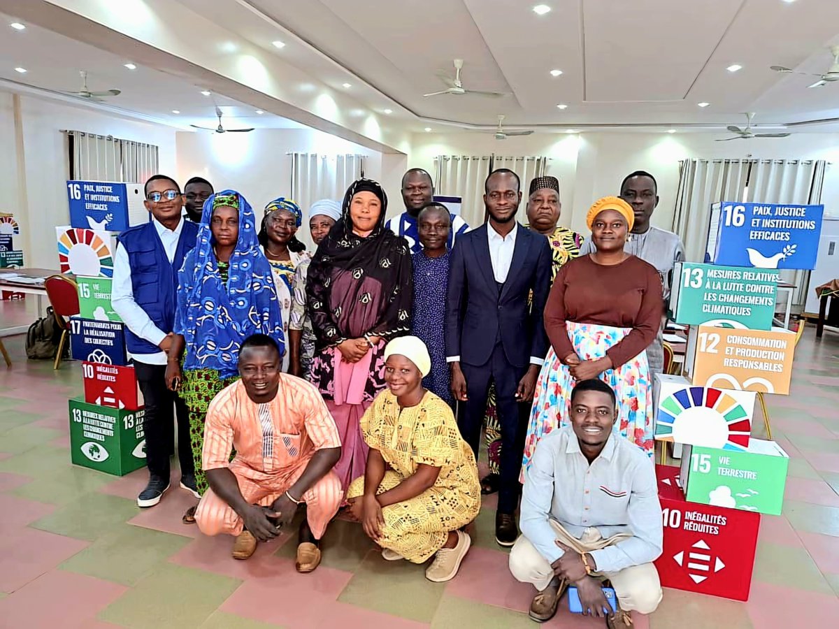OIMBenin's tweet photo. À #Natitingou, pendant 2️⃣ jours, acteurs locaux, autorités &amp; partenaires ont validé l’évaluation sensible au genre pour renforcer la résilience climatique des communautés du Nord Bénin.
Avec l’appui de @IOMDevFund, l’initiative priorise le renforcement des capacités des locales. https://t.co/A1pKxGv7ed