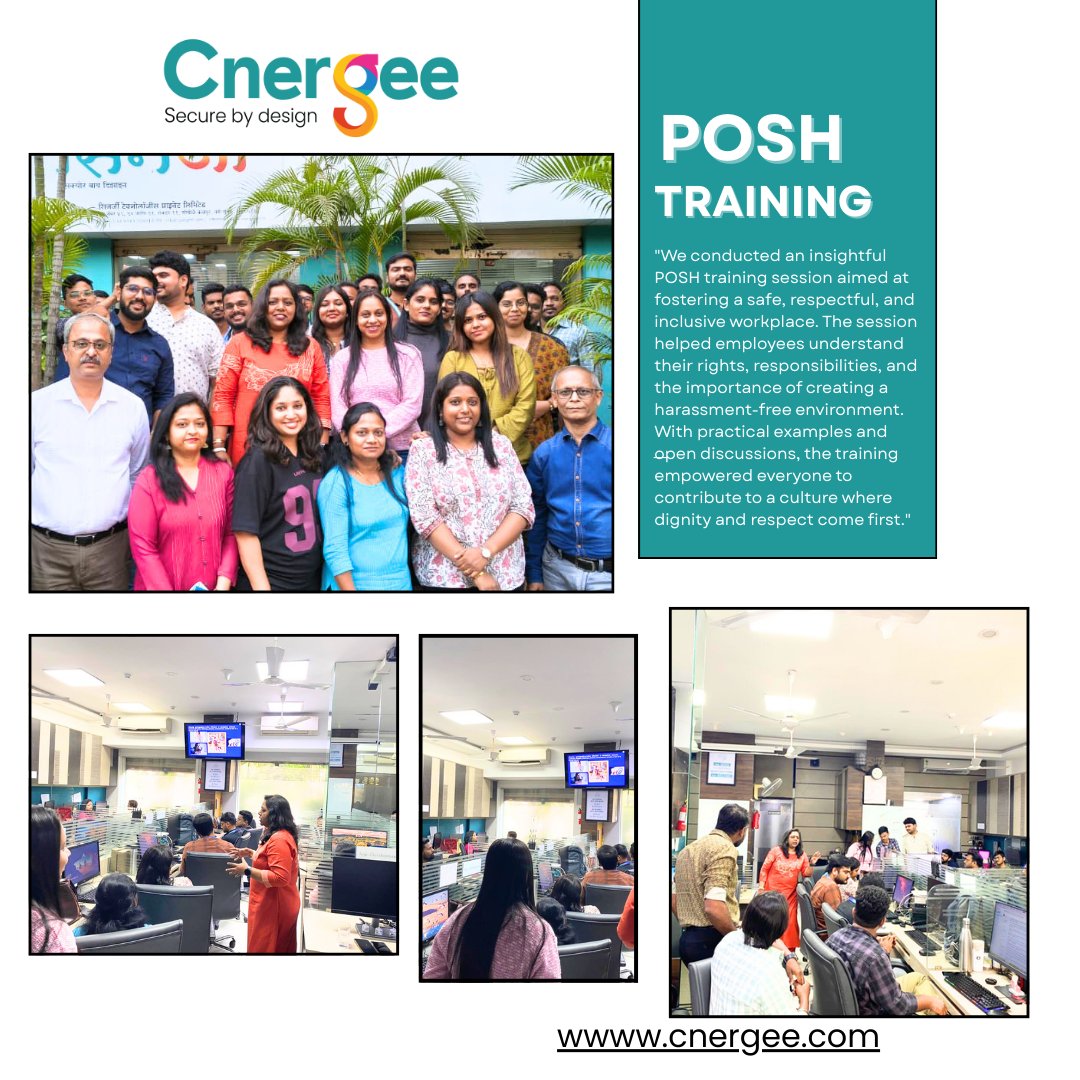 CnergeeTech's tweet image. &quot;Together, we create a culture of respect. #POSHTraining&quot;