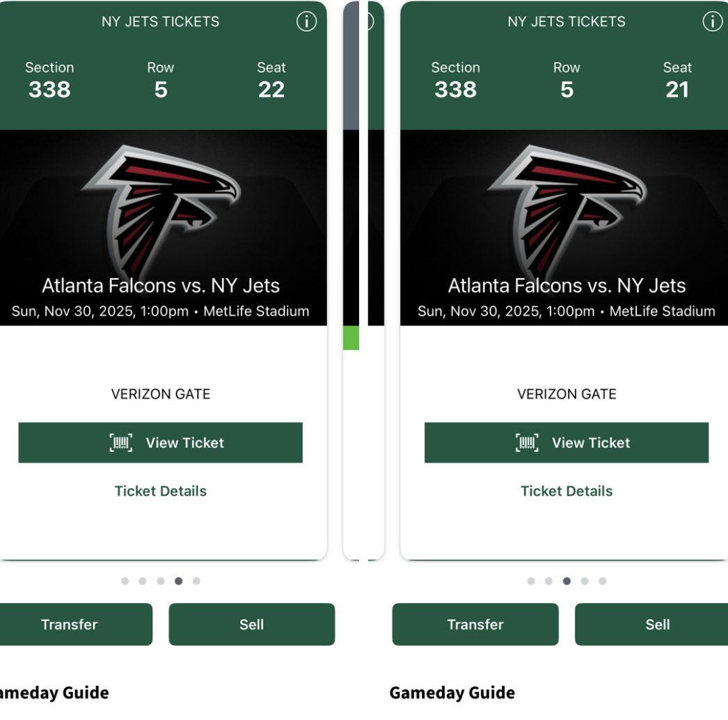 peteyitaly's tweet image. GIVEAWAY🚨2 Free Jets Vs Falcons Tickets
Subscribe to Jets
Commute on YouTube and send me a DM when you Sub and i will pick a random New Subscriber #Jetup Good Luck🚨