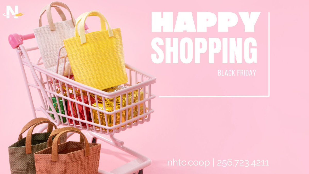 NHTCoop's tweet image. 🛍️ Happy Black Friday! We hope your cart loads fast and your deals come easy! We are closed today. Normal hours will resume Monday (8:00 am - 4:30 pm).

May your Wi-Fi be as fast as your checkout speed!⚡

#NHTCFiber #NewHopeAL #GrantAL #OwensCrossRoadsAL #HamptonCoveAL #GurleyAL