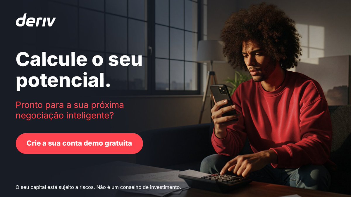 DerivPortugues's tweet image. Calcule o seu potencial. A calculadora gratuita da Deriv oferece clareza instantânea sobre margem, valor do pip e swaps. A sua próxima negociação inteligente começa agora!

Crie hoje a sua conta demo gratuita! deriv.link/3K9Zuje

#Deriv #TradingCalculator #TradeSmarter

Este…