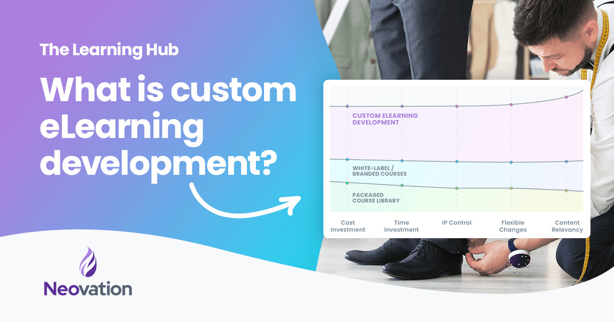 neovationcorp's tweet image. In this episode of the Demystify Learning podcast, we explore how custom eLearning transforms training. Supplement your off-the-rack training with tailored courses that wear your brand &amp;amp; showcase your proprietary ... #podcast #onlinetraining #customcourses creators.spotify.com/pod/show/demys…