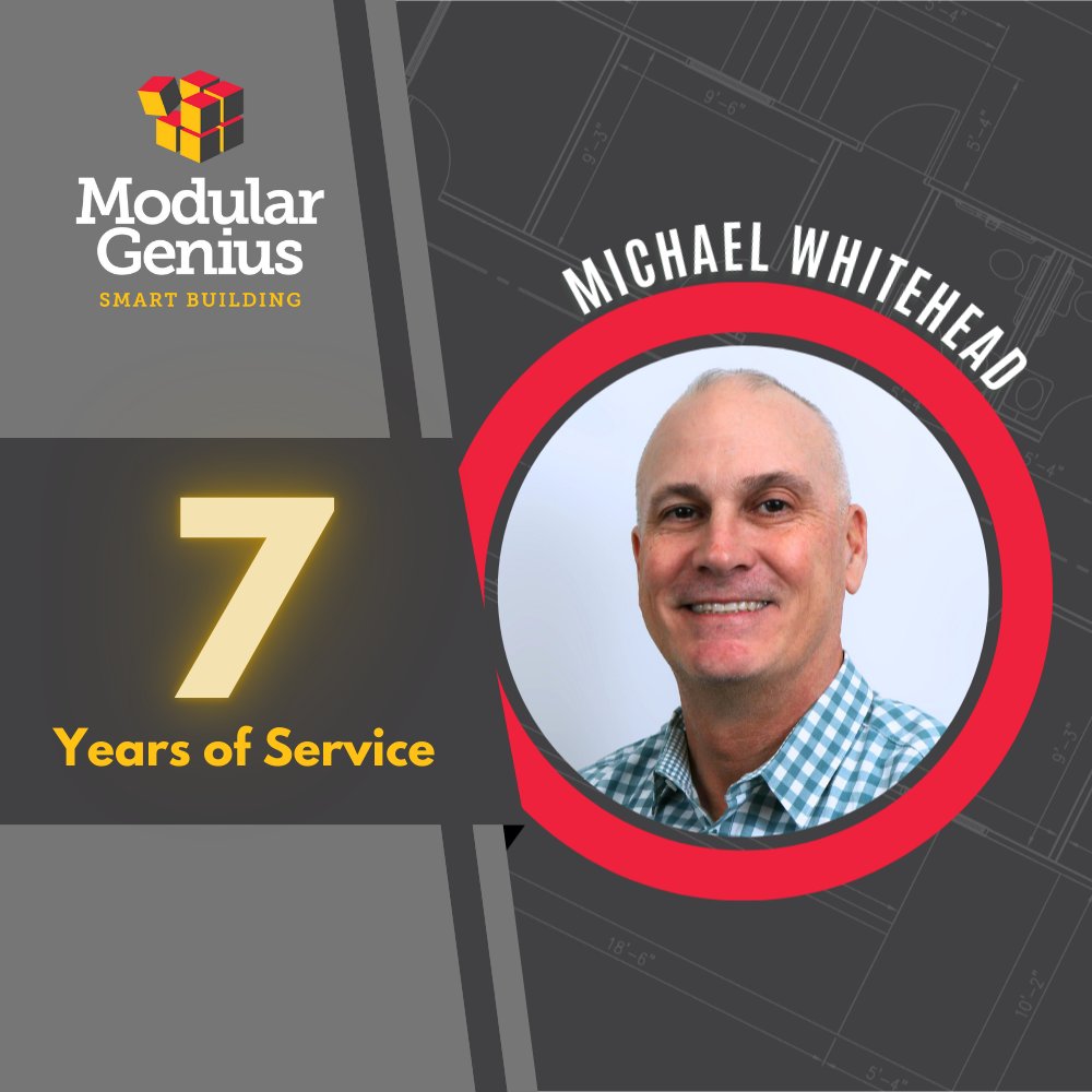 ModularGenius's tweet image. Celebrating 7 years with Michael Whitehead! His dedication, industry knowledge, and steady commitment have made a lasting impact at Modular Genius.

Please join us in congratulating Michael on his 7-year milestone!