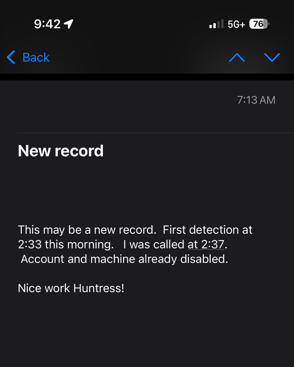 HuntressLabs's tweet image. Happy Black Friday to everyone except the hacker who came bargain-hunting in the wrong network. 🙂