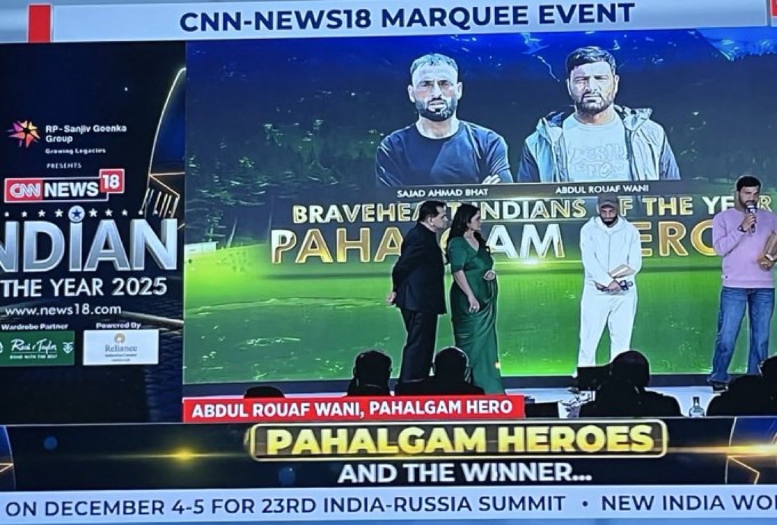 India needs Muslims like these, who helped victims and even honoured. We don’t need those who think religion over humanity and nation.
#operationsindoor #PahalgamTerroristAttack