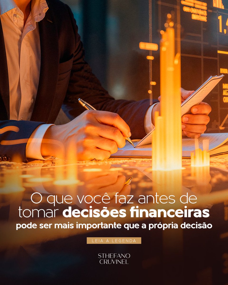 sthefanoscalon's tweet image. A etapa prévia é onde o risco é eliminado e a previsibilidade é construída. Quem prepara o terreno decide com segurança, quem ignora o processo decide no escuro.

Empresa forte não reage, ela antecipa.
Sua tomada de decisão é estratégica ou impulsiva?

#SthefanoCruvinel