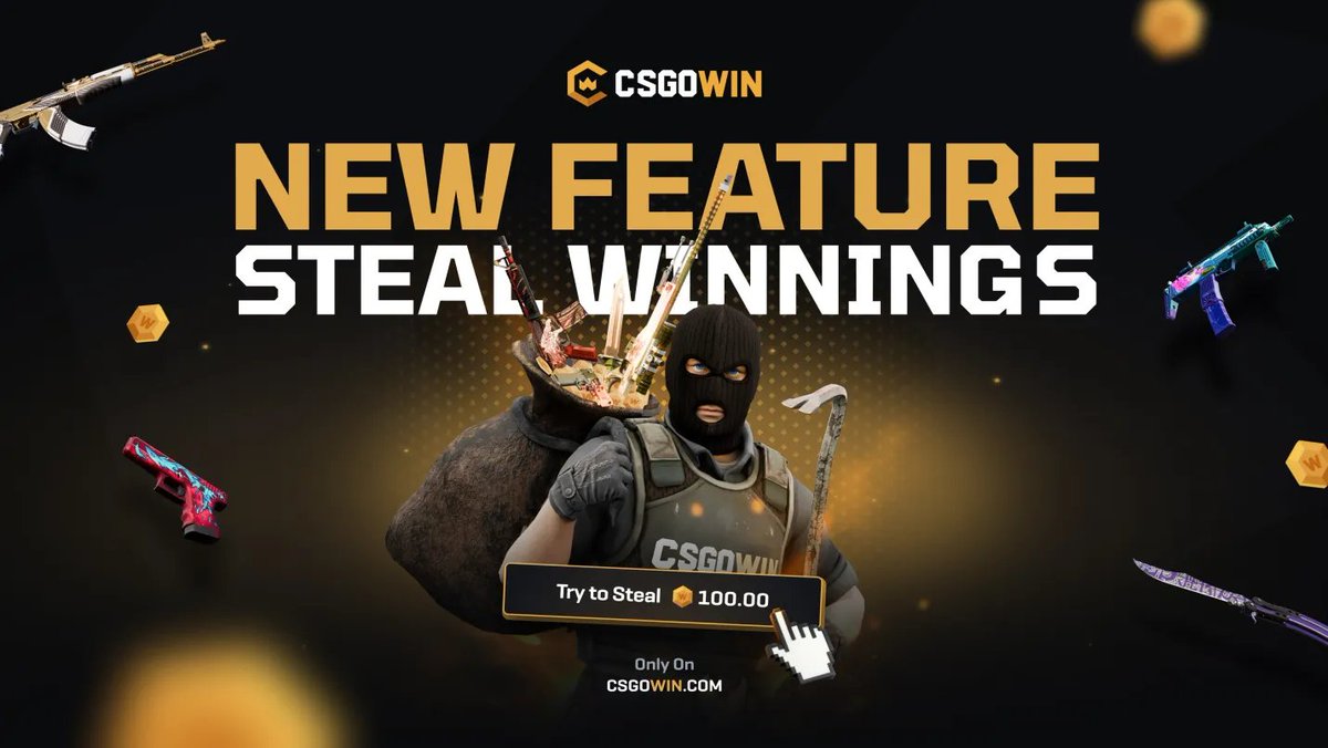 HellaThiccGang's tweet image. Brand new feature has launched on @CSGOWincom! 🔥🔥🔥
If you decide to run a battle and it doesn&apos;t work out in your favor - by paying a small fee the chance to win is still yours. 🤑

To celebrate - 50c GW  for our code users:
- Follow @HellaThiccGang 
- Retweet + Tag 2 🧍
- Use…