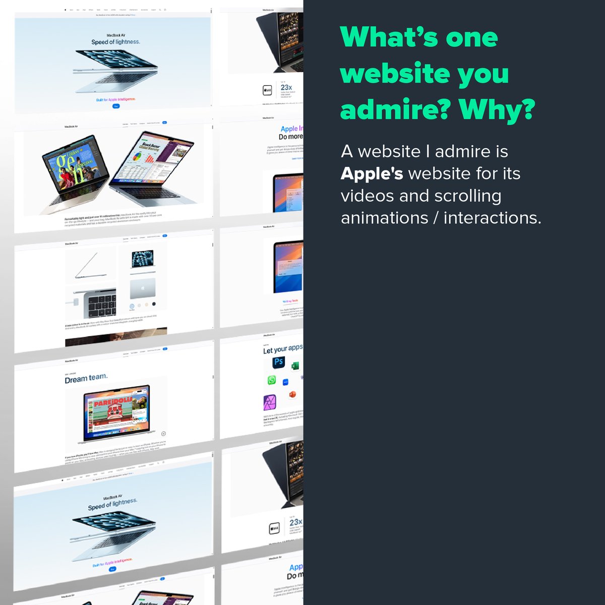 eonmedia's tweet image. Adam, the man of few words. Adam is one of our Developers and we asked him about his favourite workflow tools and websites that he admires!

#Website #WebDev #WebsiteDevelopment #Developer
