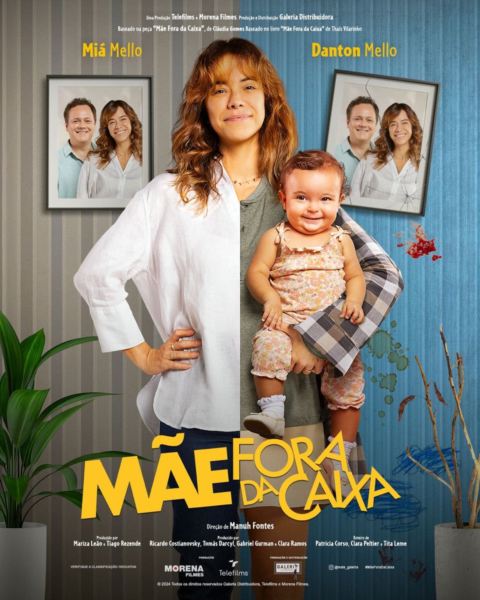 Dois filmes nacionais ocupam o top 10 da bilheteria dos cinemas do Brasil nesta quinta-feira (27/11): O Agente Secreto e Mãe Fora da Caixa.

Enquanto o filme protagonizado por Wagner Moura está na 4ª posição do ranking, a comédia dirigida por Manuh Fontes ocupa a nona posição. 🇧🇷