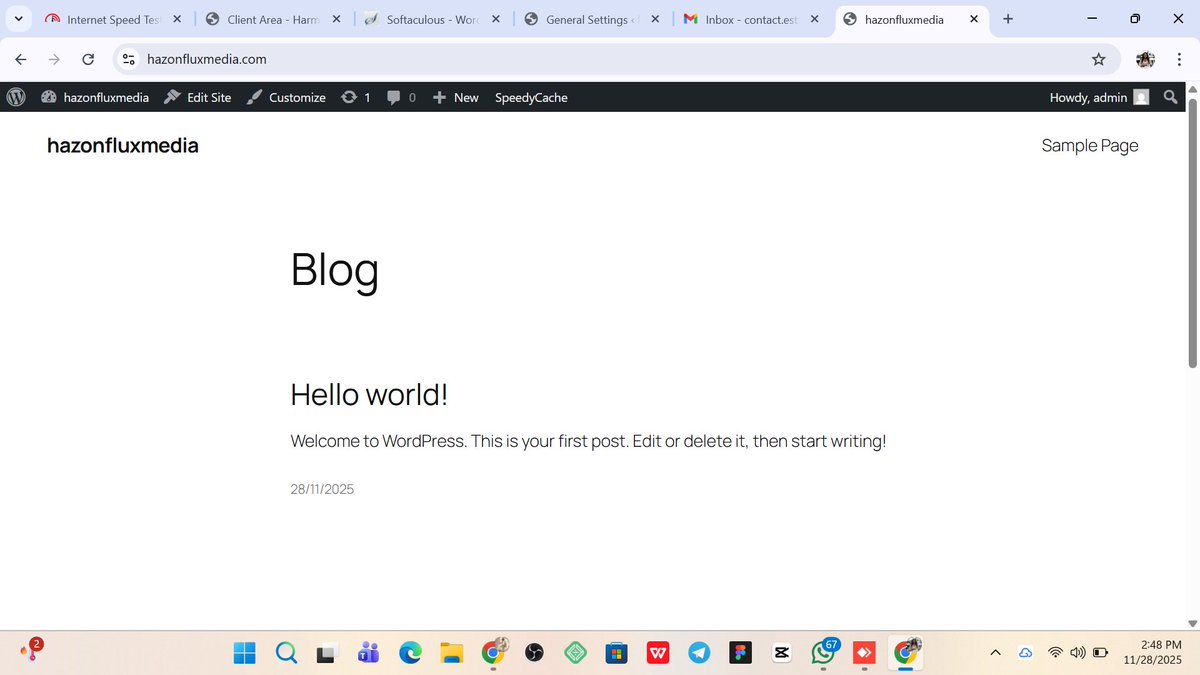 A_Estherfaith's tweet image. Got a News Website project referral.

I love building sites that are fast, clean, and structured.

If you need a website that’s built to work not just look good
 DM me. Let’s talk about your project.