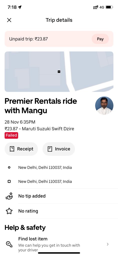 sengupta_archis's tweet photo. @prabhjeet_s @Uber_India your uber driver misbehaved at T1 Delhi while pick up. Snatched my phone and took the OTP. Feeling helpless with UBER goons at delhi T1. Snapshot attached in support. https://t.co/CGhMhFlyxt