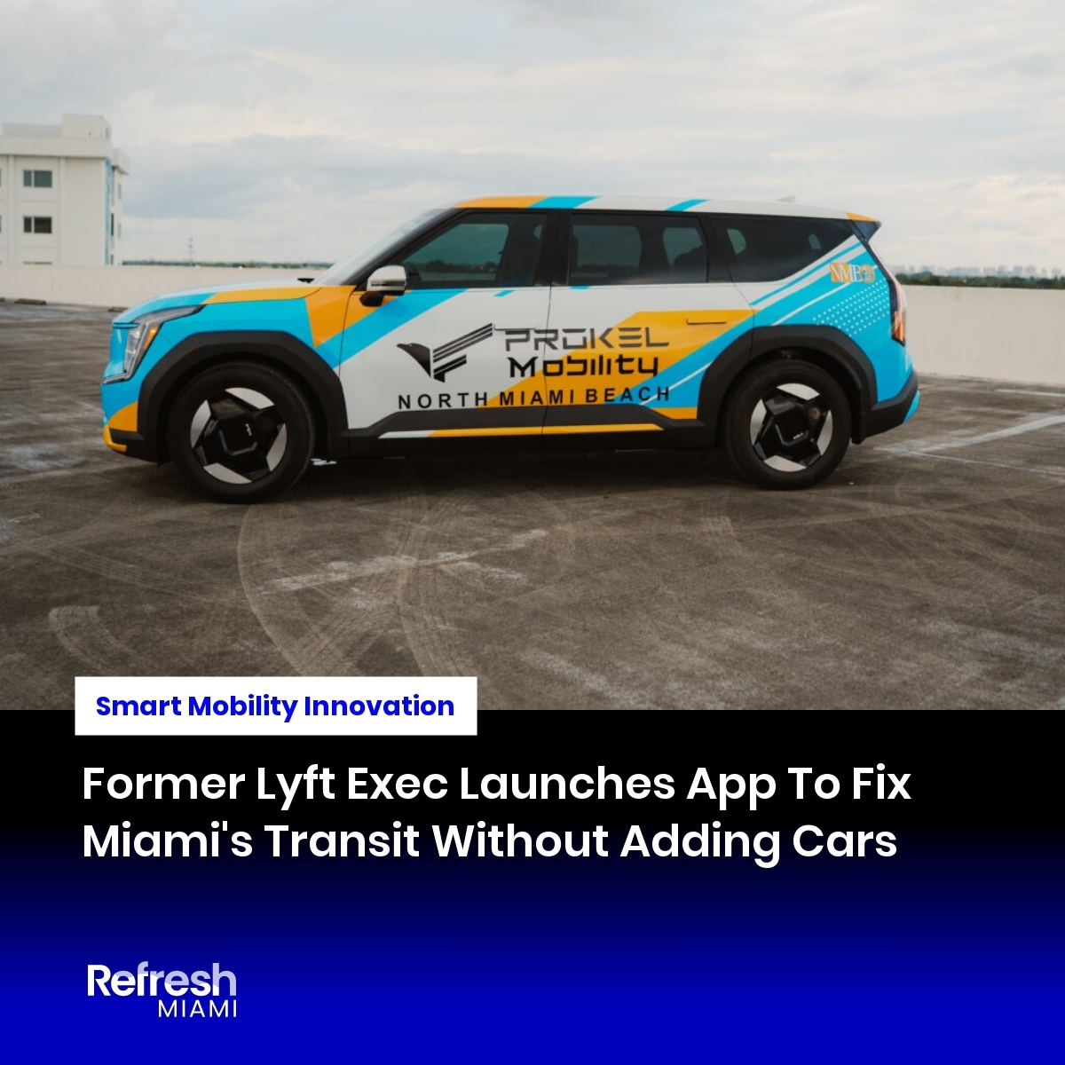 refreshmiami's tweet image. Former Lyft exec launches RideKel in Miami - one app for ALL transit modes 🚌🚊🚗

No more juggling multiple apps. Free electric SUVs connect to Miami-Dade Transit &amp;amp; Tri-Rail in real time.

First integrated system in the county! 🌴

#MiamiTech #SmartCities #Transit…