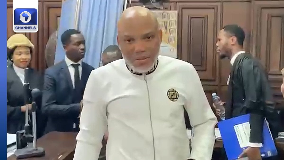 Urtechbuddy's tweet image. The Court of Appeal in Abuja has struck out the appeal by the leader of the Indigenous People of Biafra, Nnamdi Kanu, who has been convicted of t€rrorism, on the grounds that it lacked merit and had become academic

Ecool / Chike / Young John / BIG13 / Burna