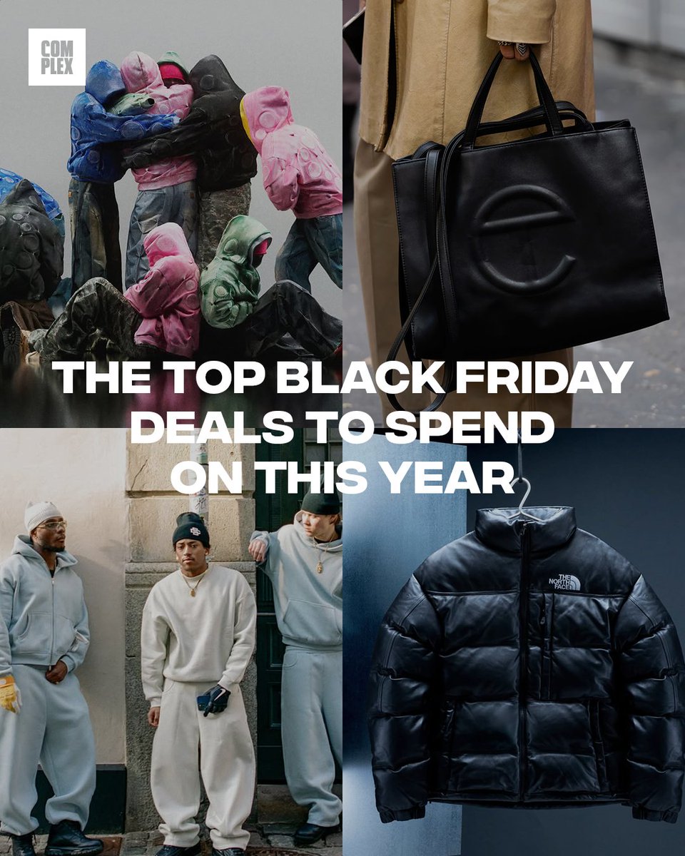 ComplexStyle's tweet image. The Best Black Friday 2025 Style Deals

Shop HERE: bit.ly/49JBU7l