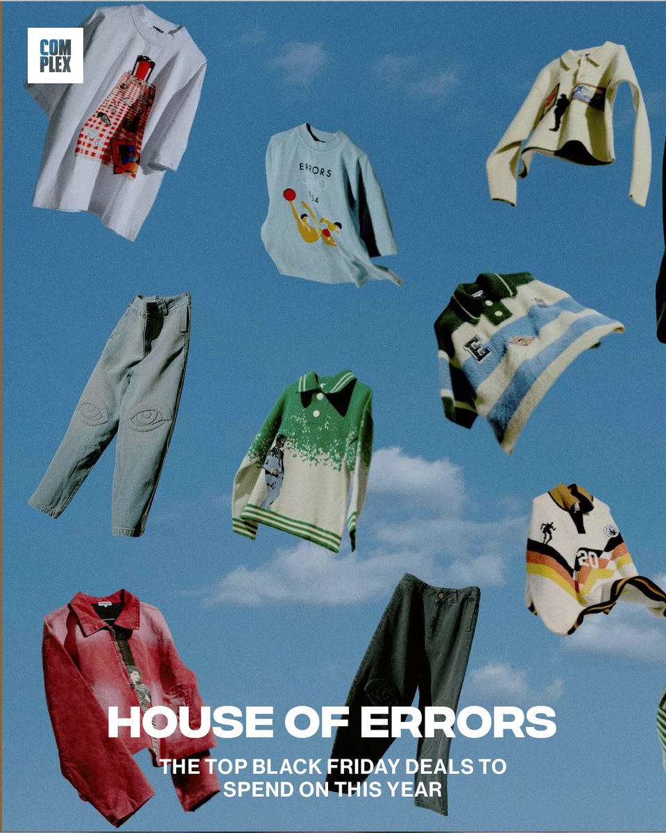 ComplexStyle's tweet image. The Best Black Friday 2025 Style Deals

Shop HERE: bit.ly/49JBU7l