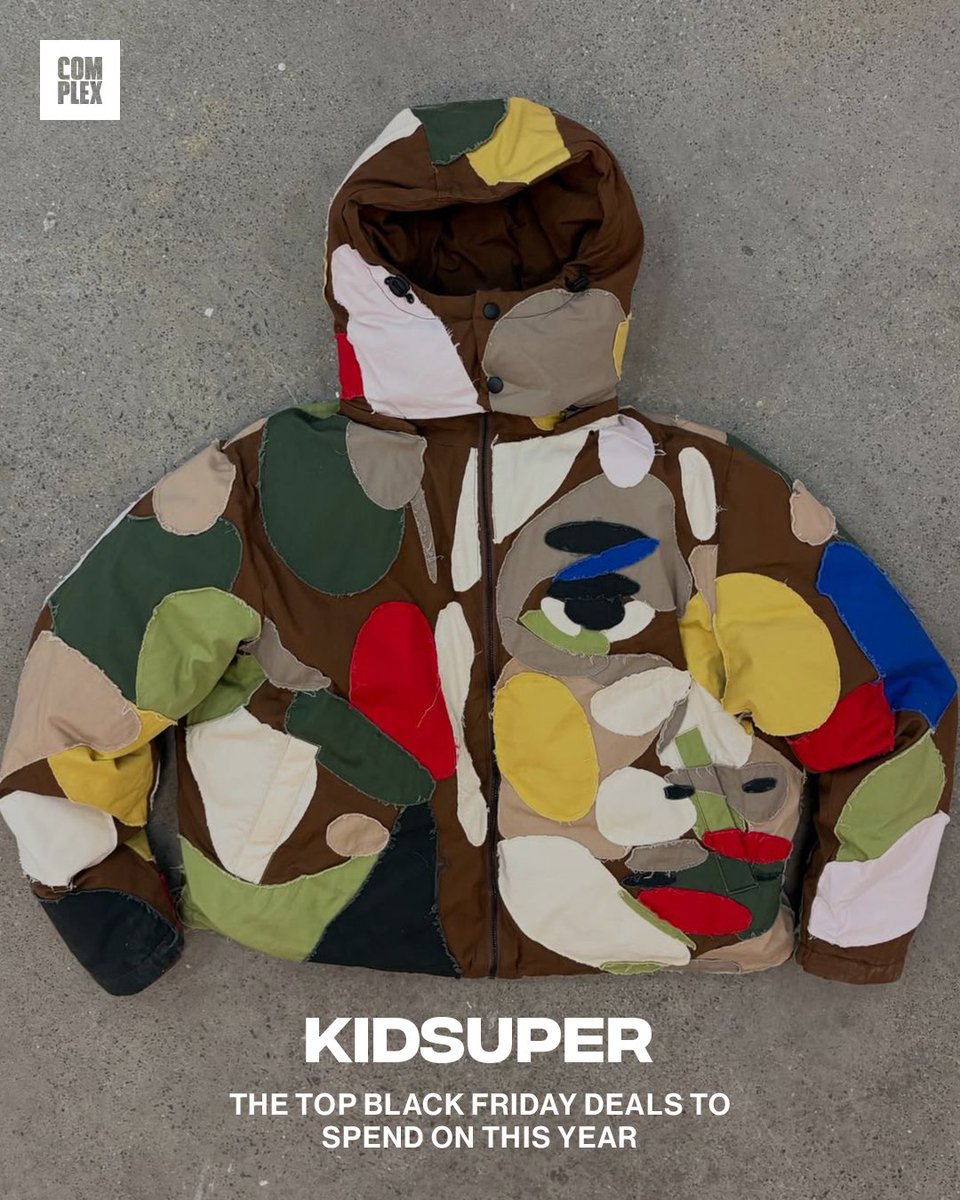 ComplexStyle's tweet image. The Best Black Friday 2025 Style Deals

Shop HERE: bit.ly/49JBU7l