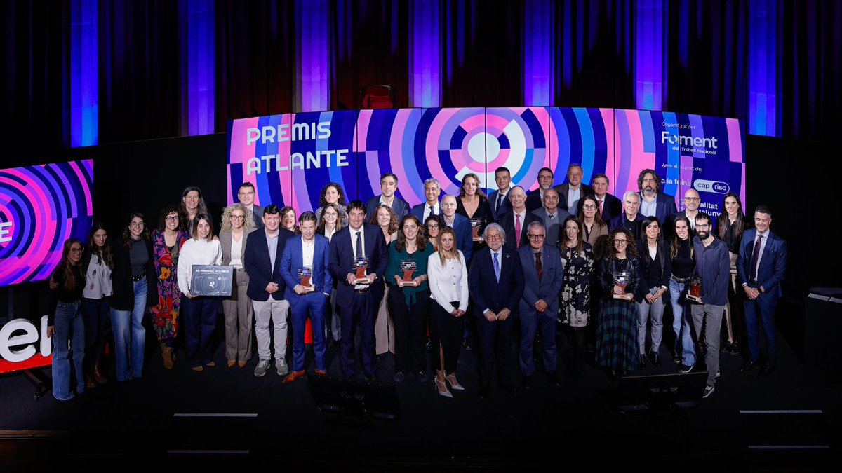 🏆 Orgullosos de esta victoria en los XII Premios Atlante de <a href="/FomentTreball/">Foment del Treball Nacional</a>  🎉

Hemos sido reconocidos en "Medidas preventivas aplicadas" por nuestro "Programa de Movilidad Sostenible y Segura". Un proyecto que lleva 14 años impulsando la #SeguridadVial y hábitos responsables.