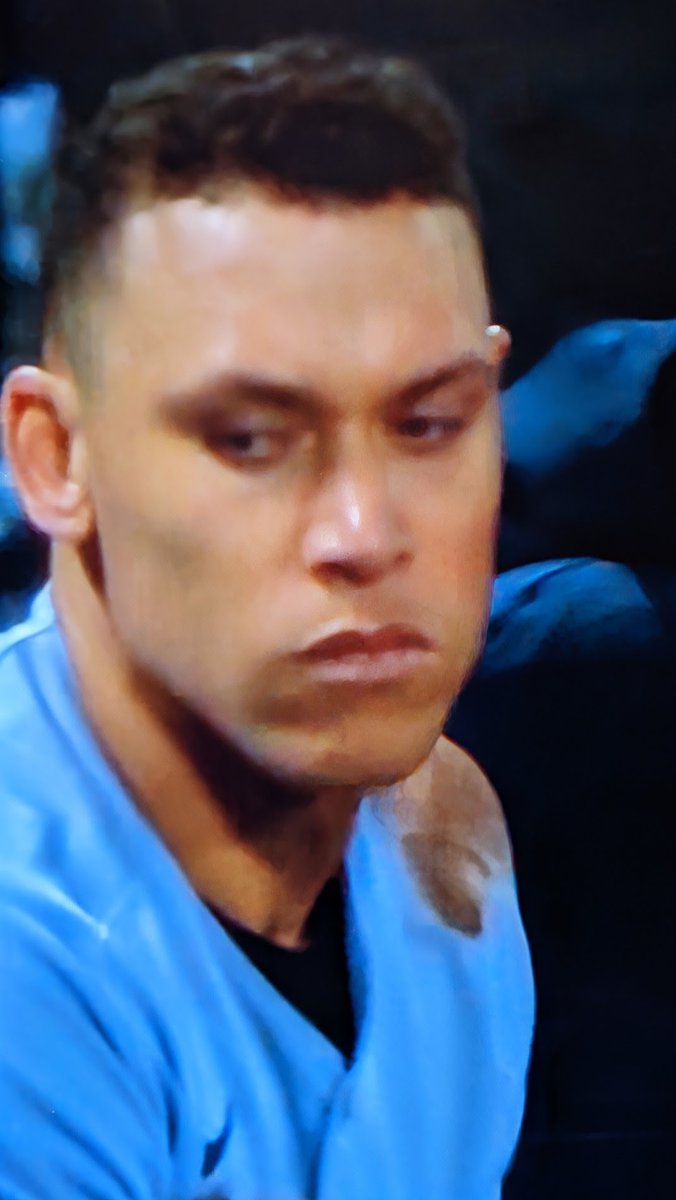 BinTiger22's tweet image. Love it because it also helped the awful human beings who are @Yankees fans get used to this face come every October. 

Go figure a loser taunting people in July about #ALCS walkoffs never wins anything team related. 

SAD!