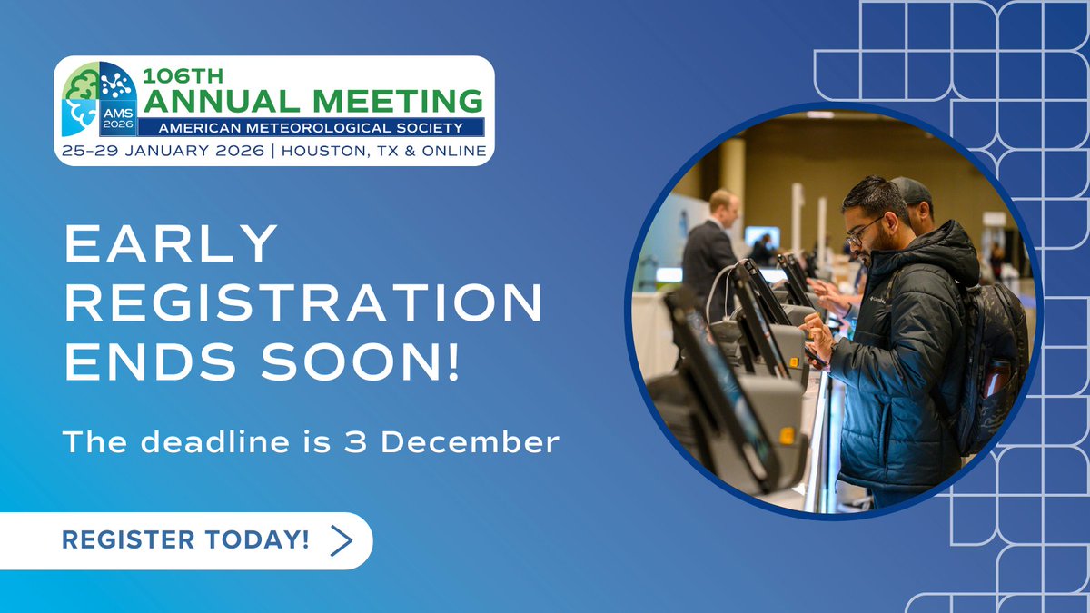 American Meteorological Society tweet media