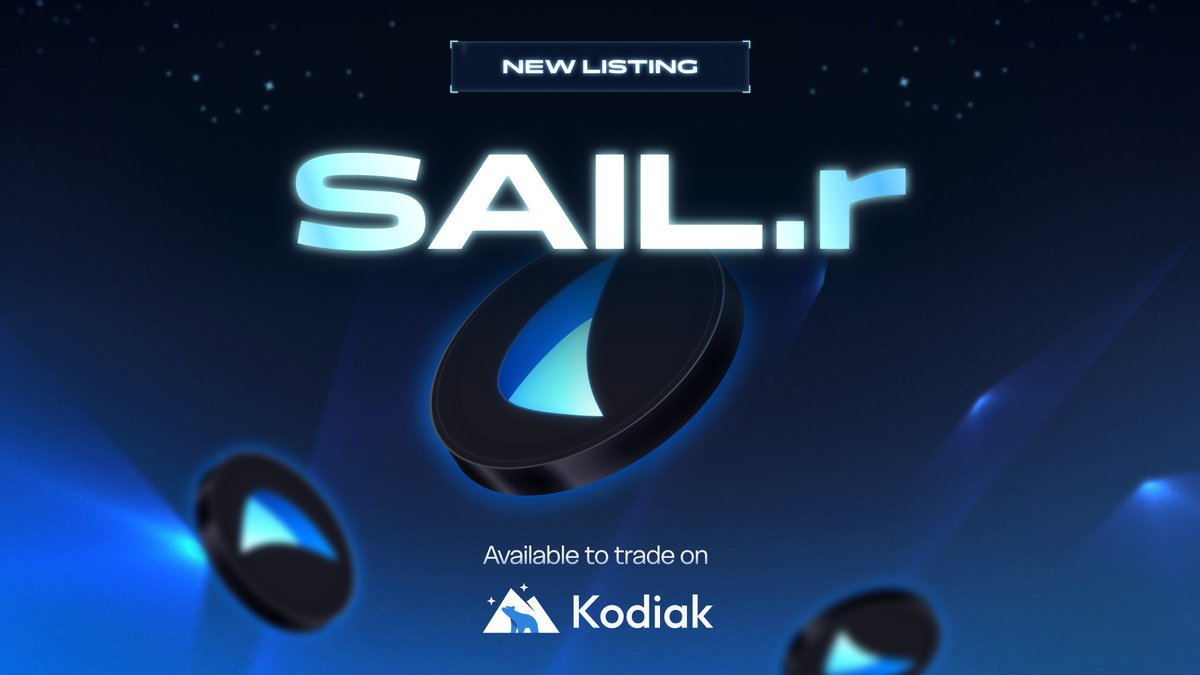 KodiakFi's tweet image. Liquid Royalty’s first token $SAIL.r is now live on Kodiak  with liquidity seeded and ready for trading! ⚓️🐻

Dive in: app.kodiak.finance/#/swap?chain=b…