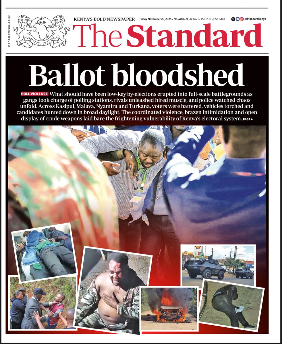 The recent by-elections were a litmus test for Kenya’s key institutions:

1. Could the IEBC conduct free and fair elections?
2. Would the police uphold the law impartially?
3. Would Ruto refrain from misusing state resources to gain an unfair advantage?

They were tested, and