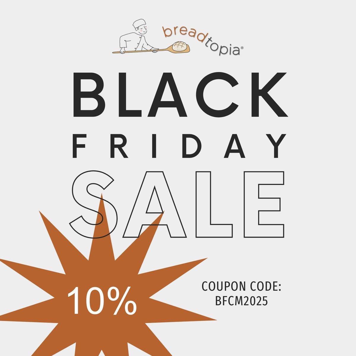 Take 10% off your order with the coupon code BFCM2025 now through midnight CST on cyber Monday, Dec 1. Excludes items already on sale, mixers, mills, and flakers. Looking for gift ideas? Check out our 2025 Gift Guide: b7p.org/ItIPo