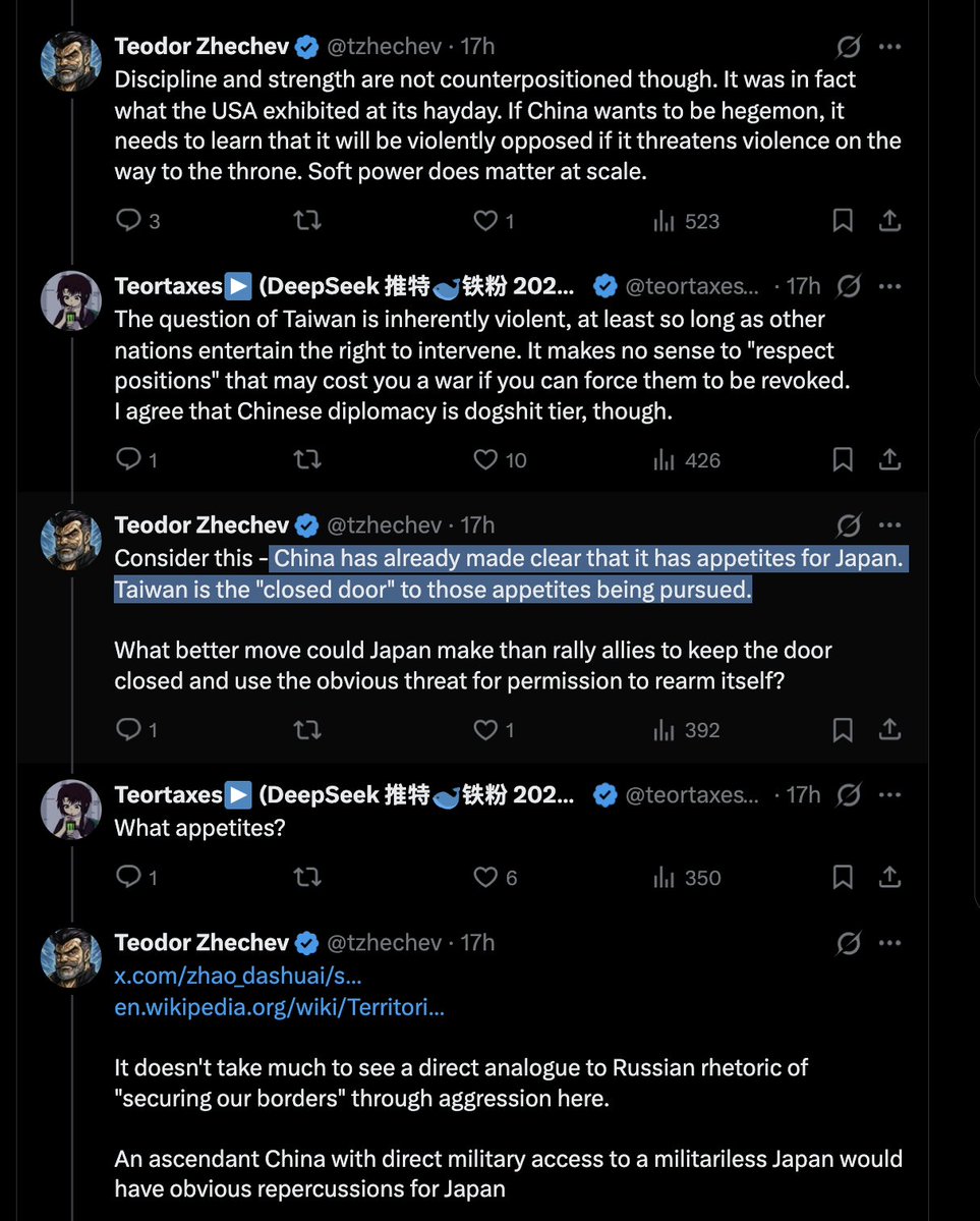 작은 유럽 국가들이 세계 정치에서 지나치게 큰 목소리를 내고 있습니다. 사실상, 그들은 콘크리트 러시아인들과 추상적인 "공산주의"에 복수하고 싶어 하는 외상 후 스트레스 장애(PTSD) 환자들과 같으므로, 일본의 대