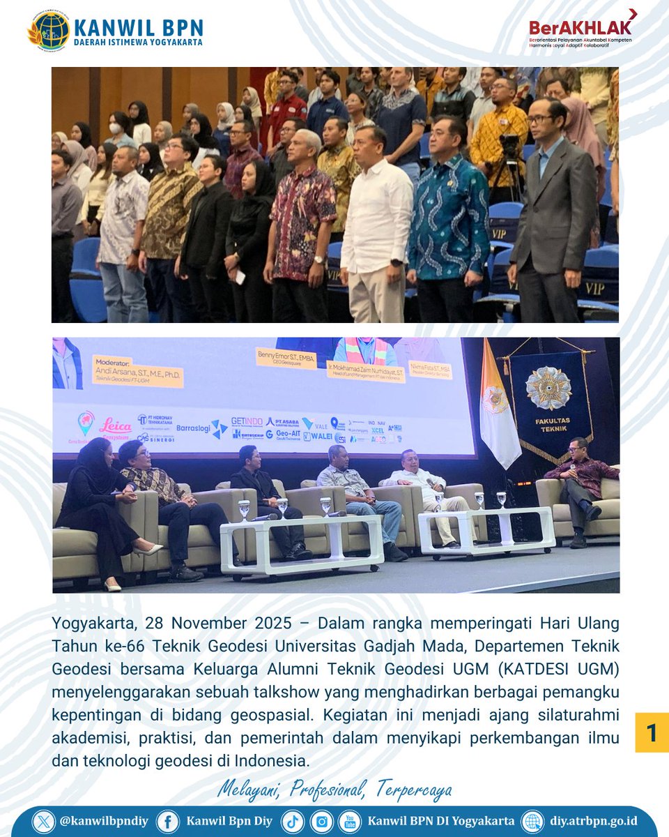 kanwilbpndiy's tweet image. Halo #SobATRBPN DIY,
Mendorong Inovasi Geospasial: Kanwil BPN DIY Hadiri Talkshow Teknik Geodesi UGM

#MelayaniProfesionalTerpercaya

Selengkapnya di instagram.com/p/DRmlgp1iZrm/…