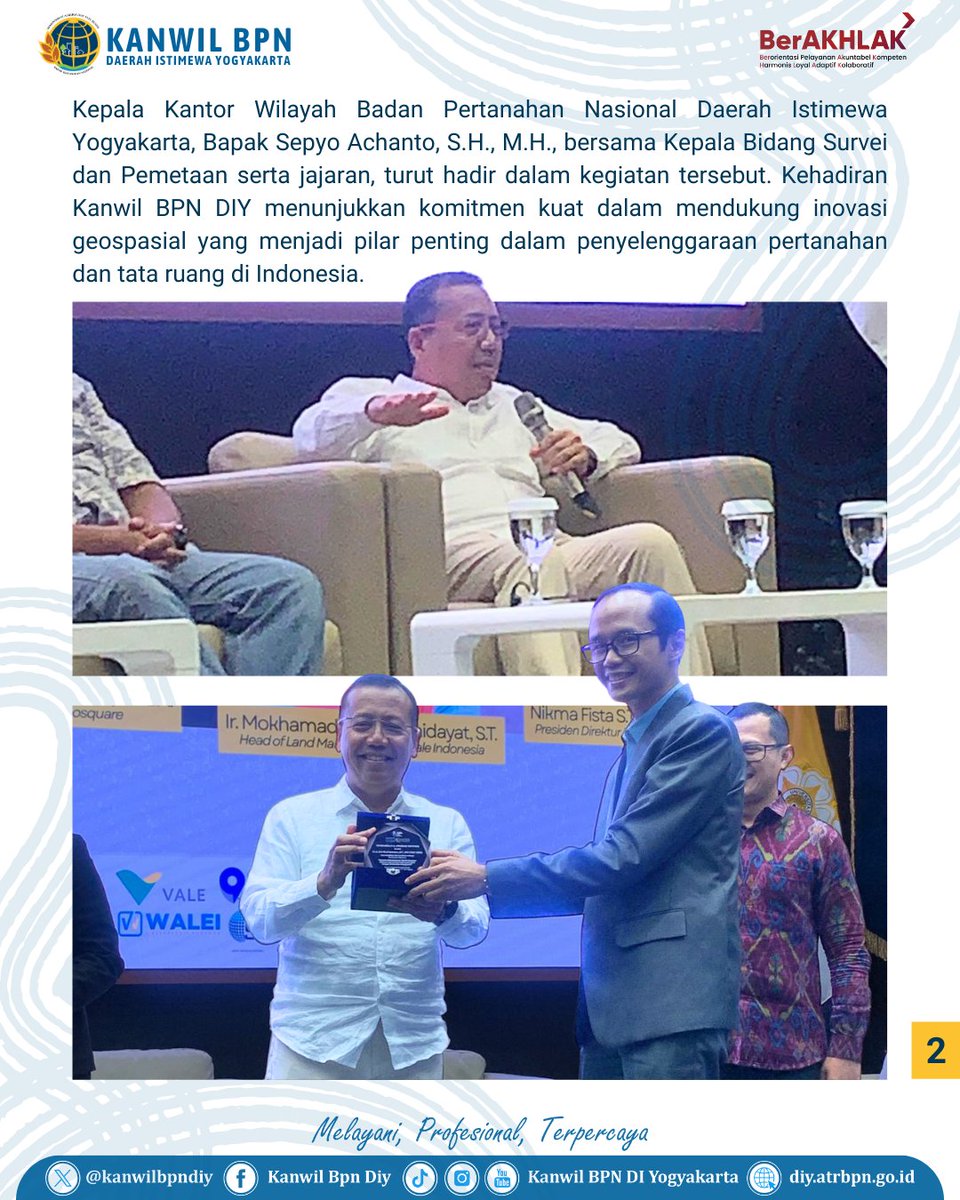 kanwilbpndiy's tweet image. Halo #SobATRBPN DIY,
Mendorong Inovasi Geospasial: Kanwil BPN DIY Hadiri Talkshow Teknik Geodesi UGM

#MelayaniProfesionalTerpercaya

Selengkapnya di instagram.com/p/DRmlgp1iZrm/…