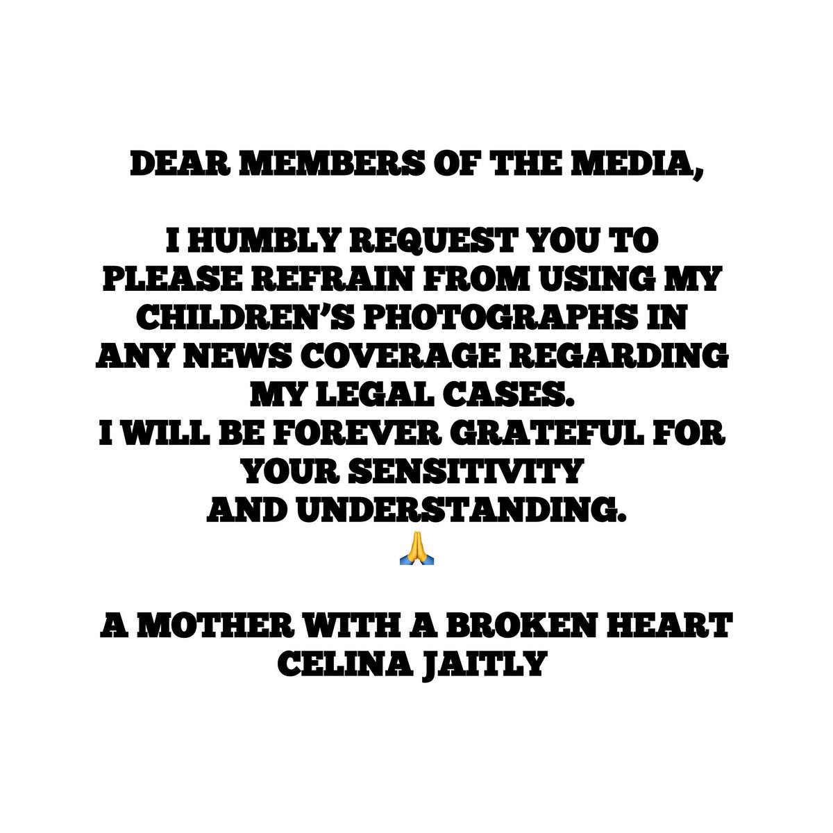 Celina Jaitly (@celinajaitly) on Twitter photo 