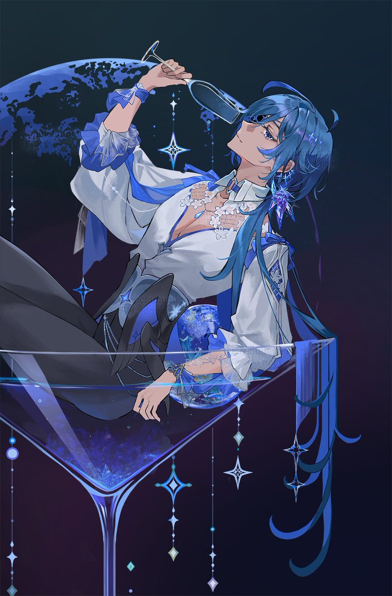 夜海星砂 🌕happy birthday #ガイア生誕祭2025 #GenshinImpact #原神 #Kaeya