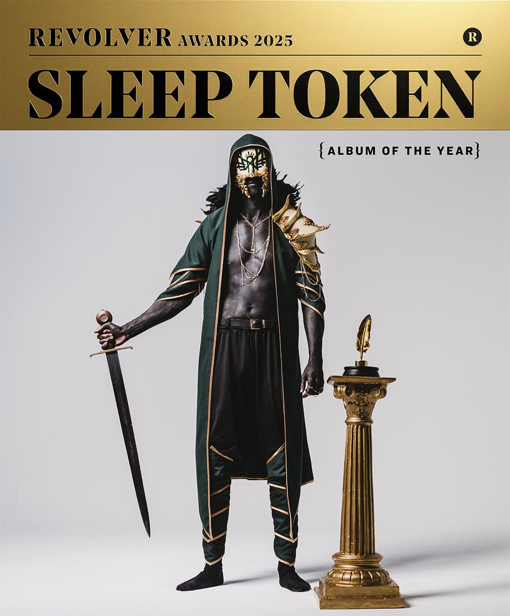 .<a href="/Sleep_Token/">Sleep Token</a>'s 'Even in Arcadia' is @revolvermag's Album of the Year.

Breaking records and smashing boundaries, its release was a cultural moment that opened a major gateway to heavy music.

Order the Revolver Awards 2025 collector's issue shorturl.at/ITwlR