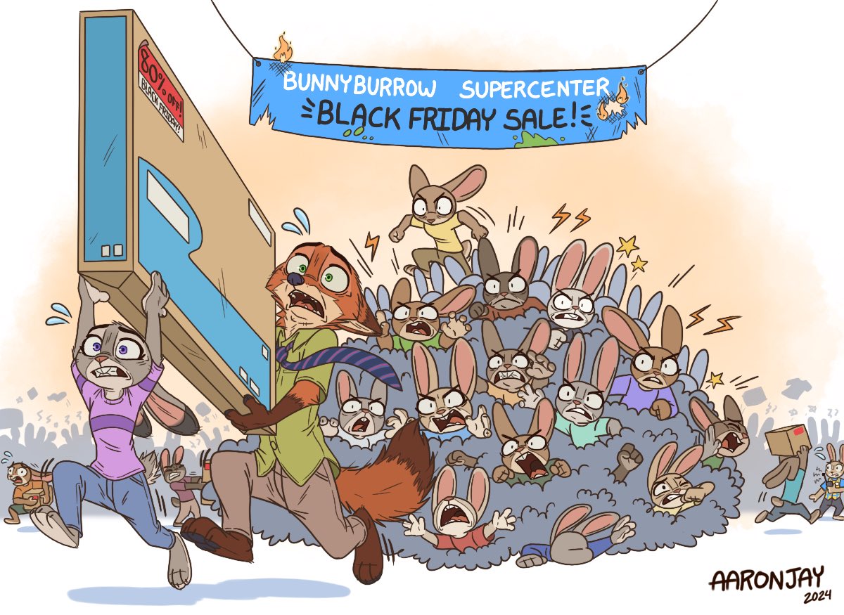 #zootopia
(Old art, slightly updated)

The one day when a bunny can go savage…