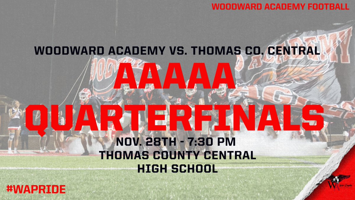 Woodward Academy Athletics tweet media