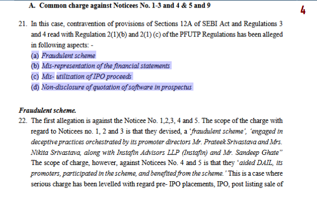RajStockWatch's tweet image. 🚨SEBI axe 🪓 falls on  Droneacharya Aerial Innovations. Promoters and related parties banned for 2 years from market and fined.   

Stock price manipulation using some 36 FAKE Announcements to help PRE IPO investors  to EXIT by dumping stock on new retail investors.  (Pre IPO…