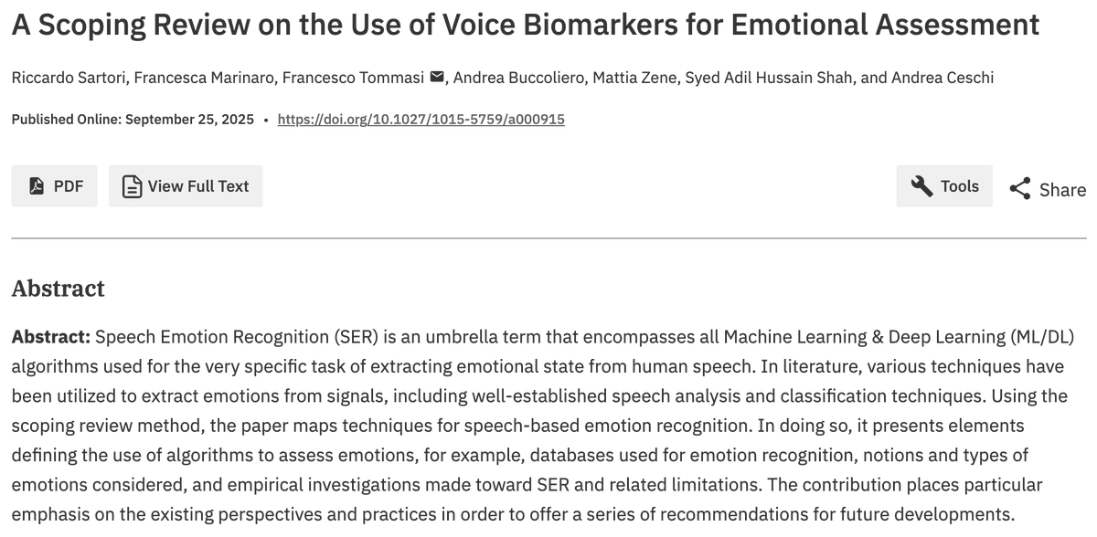 European Journal of Psychological Assessment tweet media