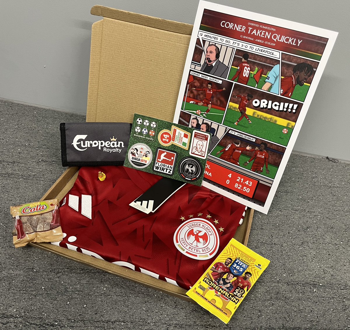 JACKDesign_uk's tweet image. 🎁 Black Friday giveaway 🎁 

You can win a Liverpool mystery box!

Including a t-shirt, A4 print, wallet, sticker sheet and a pack of Adrenalyn football cards!

All you need to do is like and repost 🙌