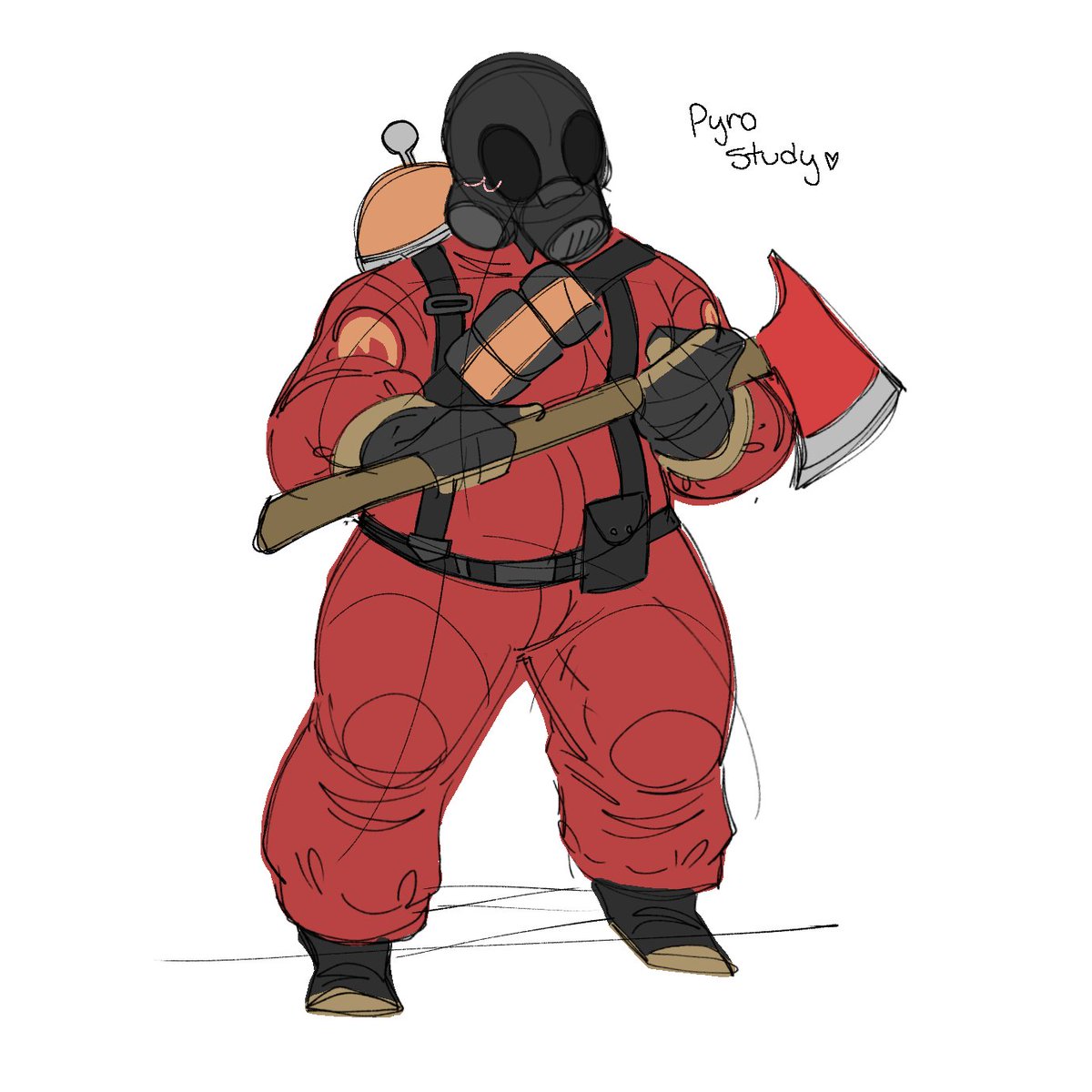 Mitso11N's tweet image. Lil Pyro study,, 🩵

Pyro fans unite‼️🫵💥

#pyrofanart
#pyro
#teamfortress2