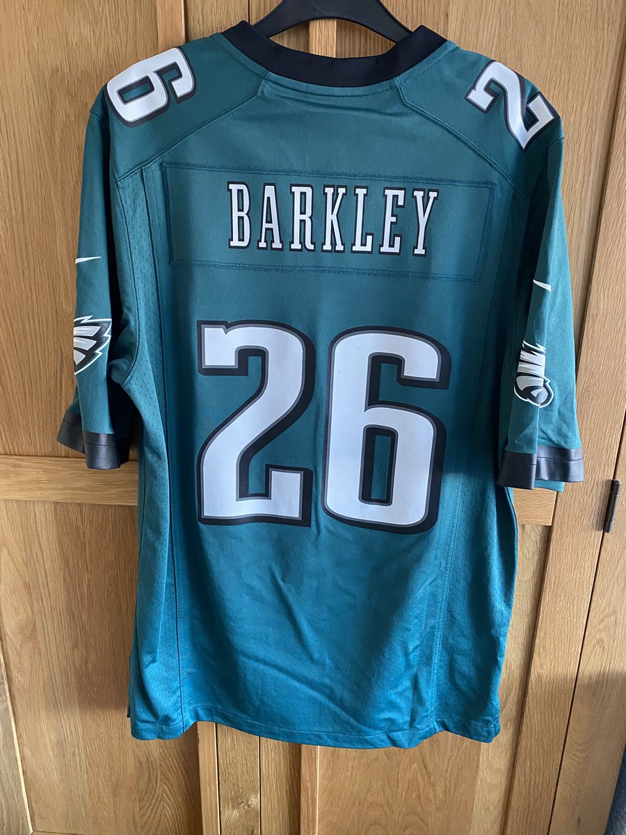 Would love to see <a href="/saquon/">Saquon Barkley</a> have a big game on the ground today. I’ve got my jersey ready for later. #FlyEaglesFly #GoBirds #BlackFridayNFL