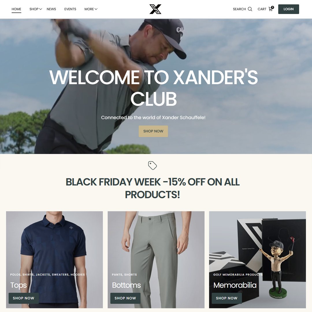 Xander Schauffele tweet media