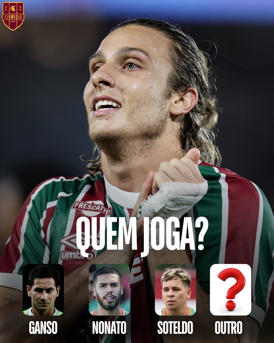 flumidiaoficial's tweet image. Na sua opinião, quem deve substituir Canobbio no duelo contra o Grêmio?