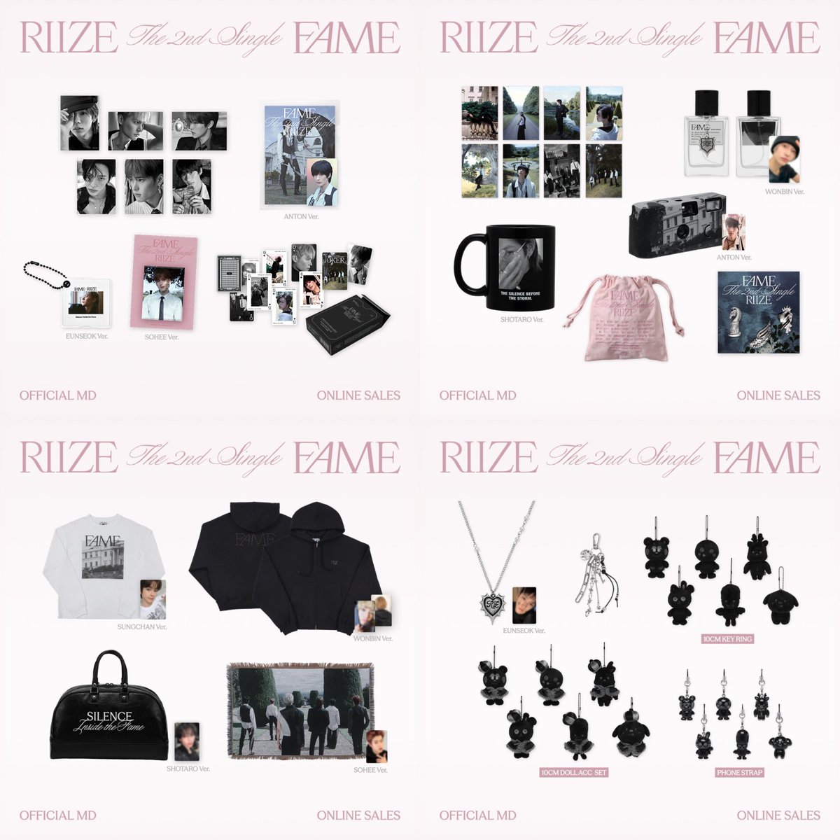 RIIZE PHOTO EXHIBITION 'Silence: Inside the Fame' MD🧡 本国展示会