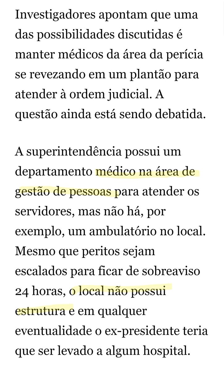 saritacoelho's tweet image. A PF confessa que não tem condições de garantir atendimento médico 24h a Bolsonaro, contrariando determinação do próprio Alexandre, que tenta no papel se esquivar de qualquer culpabilidade pela morte do ex-presidente. Eles estudam colocar um médico de RH na função, em vez de um…